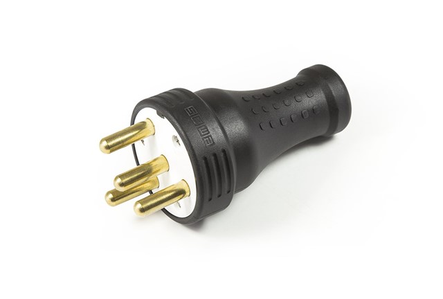 3P+E Extension Type Socket 25A Kauçuk Fiş Priz